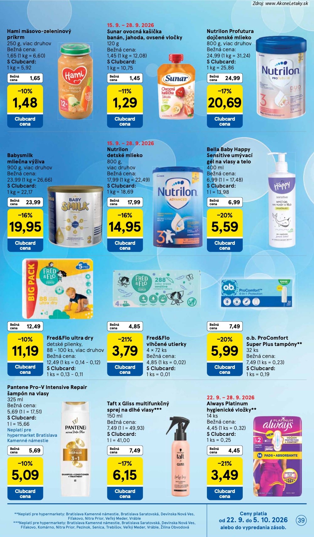 Strana 47 - leták Tesco (23. 9. - 29. 9. 2026)
