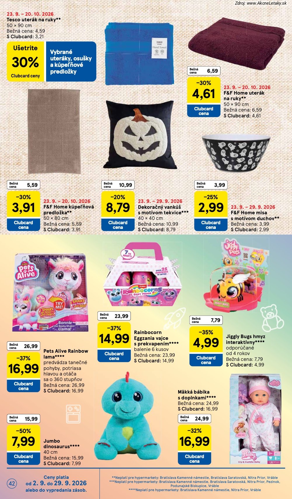 Strana 10 - leták Tesco (23. 9. - 29. 9. 2026)