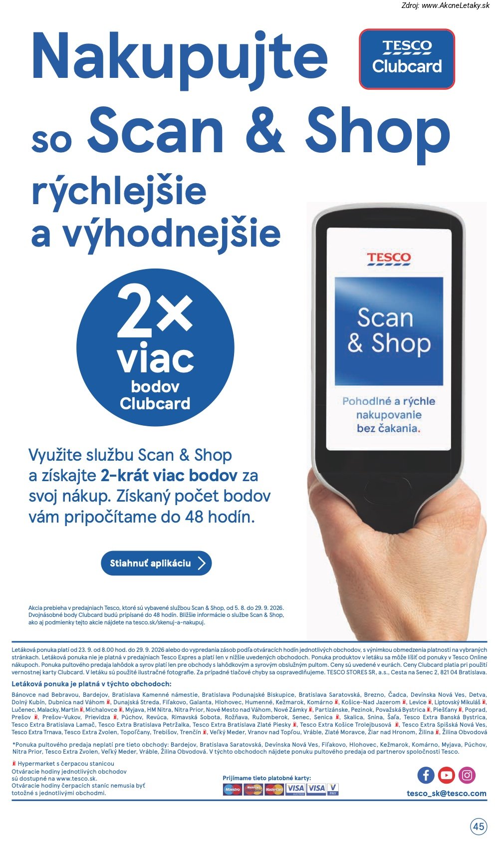 Leták Tesco - strana 45