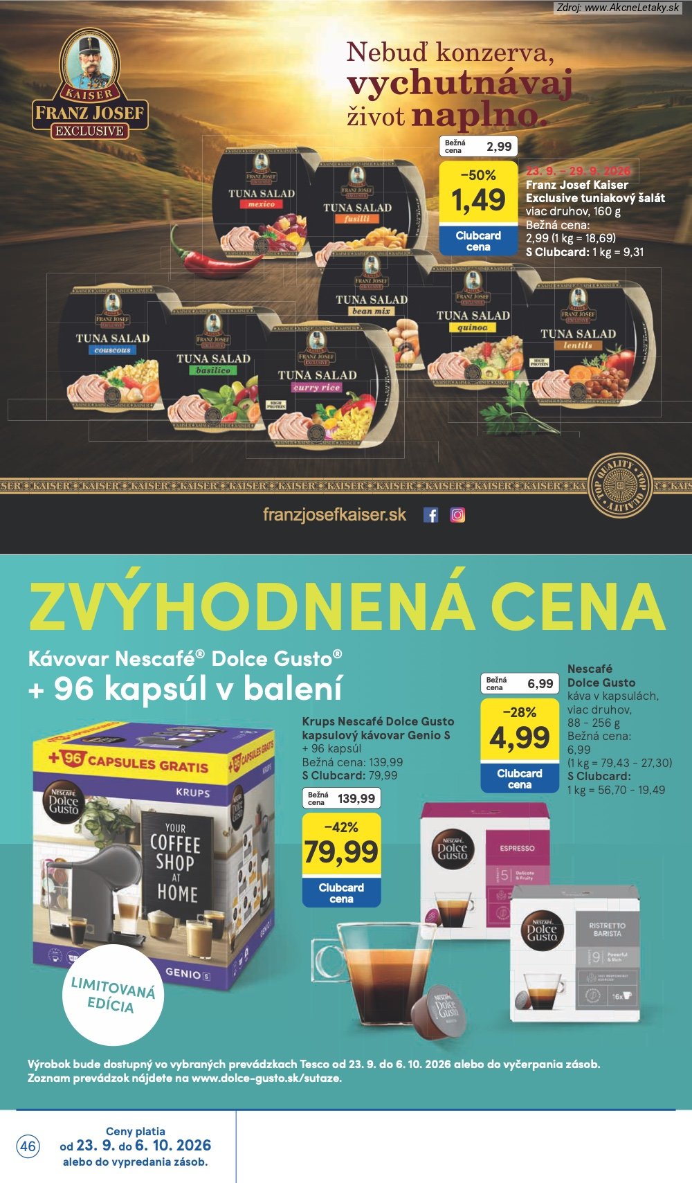 Strana 63 - leták Tesco (23. 9. - 29. 9. 2026)