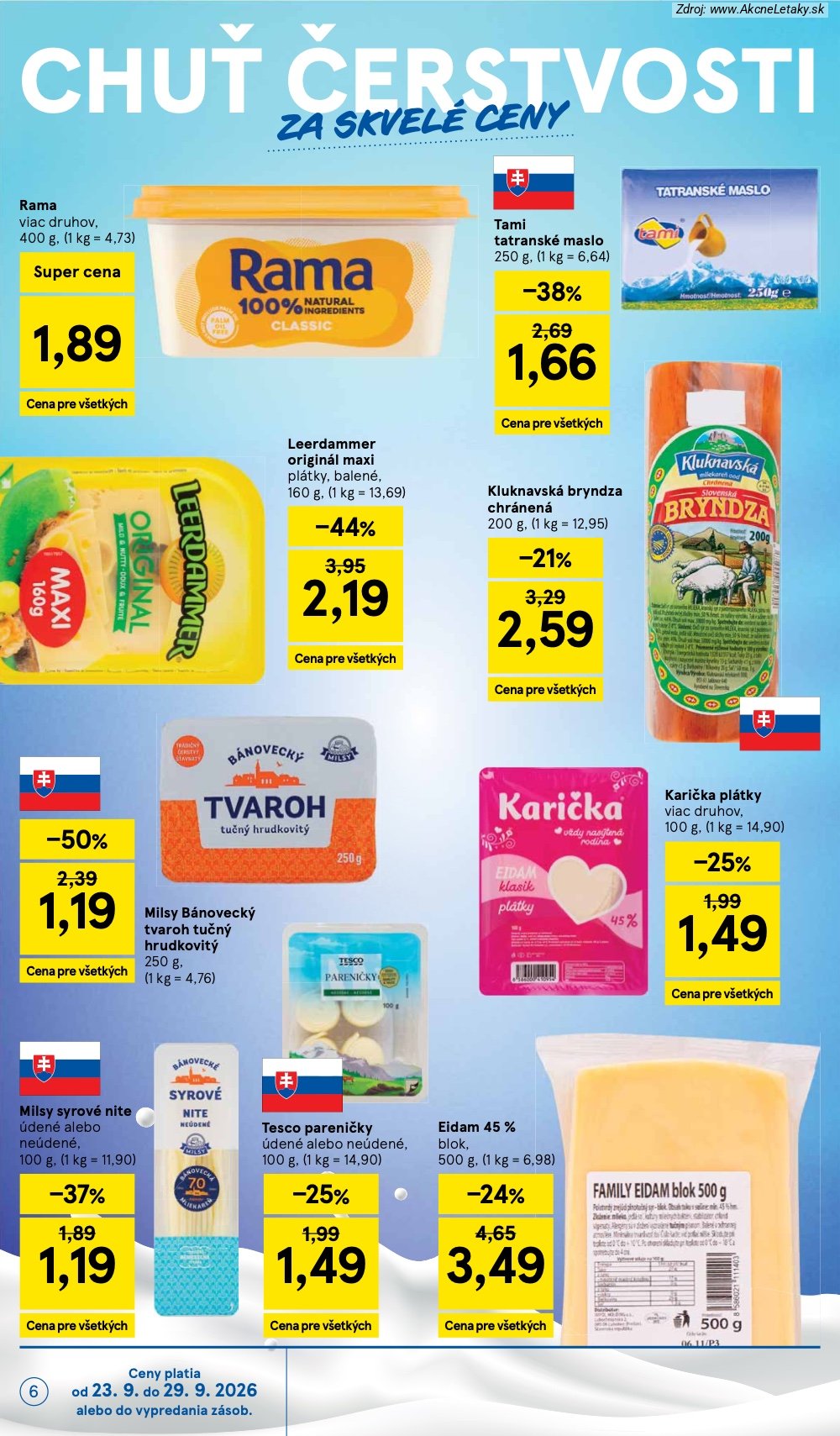 Strana 8 - leták Tesco (23. 9. - 29. 9. 2026)