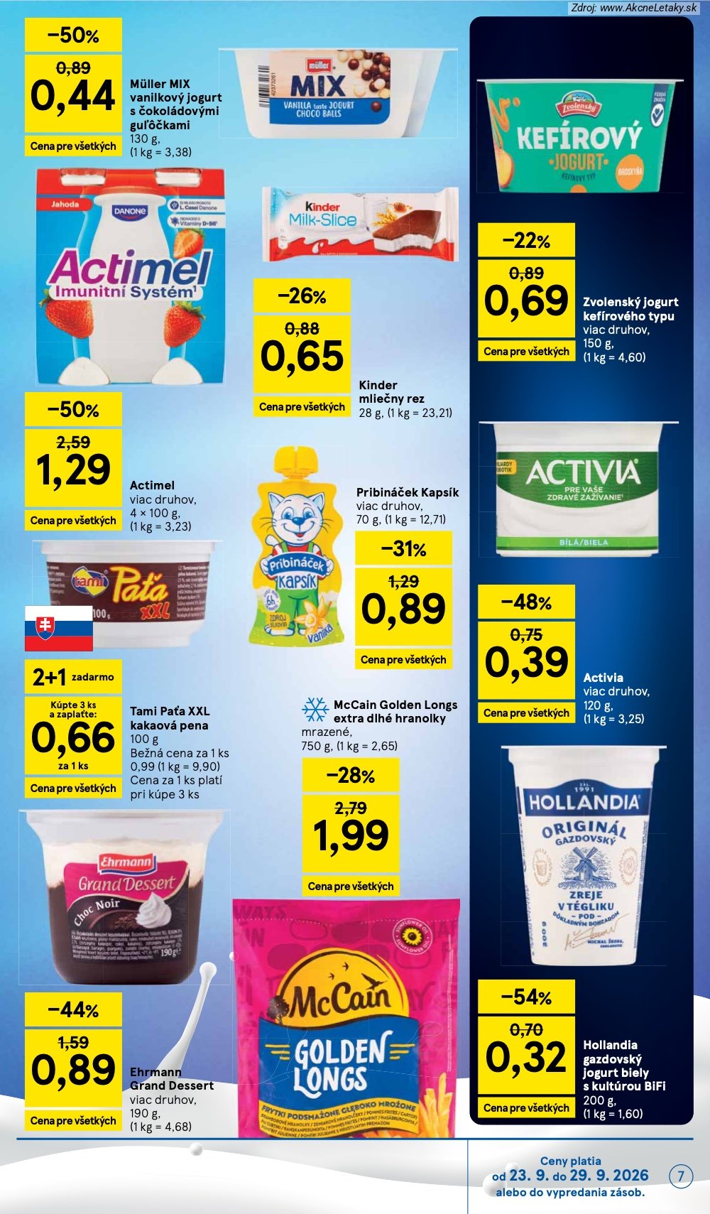 Strana 29 - leták Tesco (23. 9. - 29. 9. 2026)