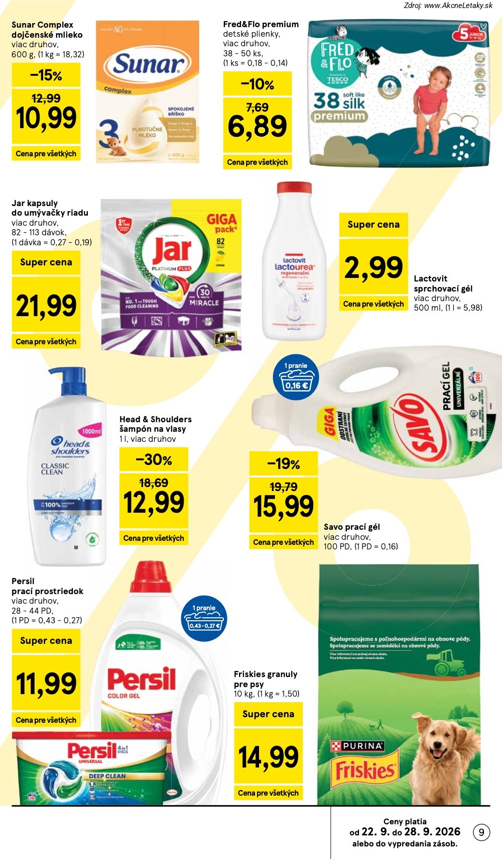 Strana 6 - leták Tesco (23. 9. - 29. 9. 2026)