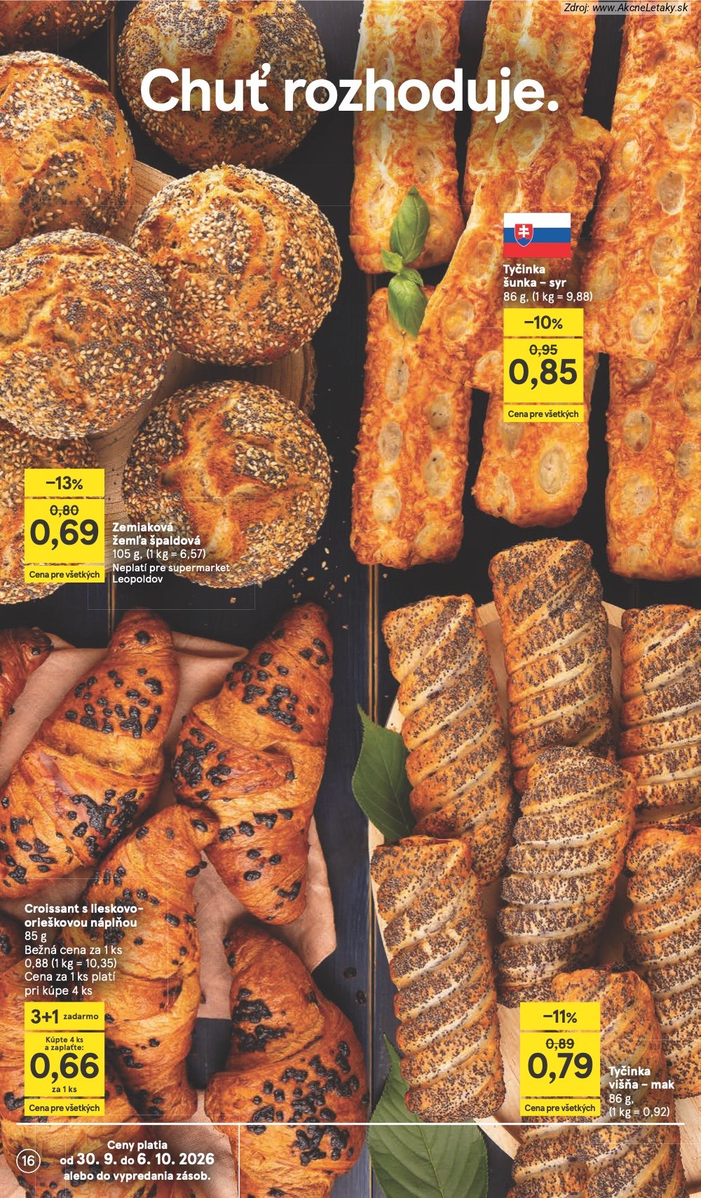 Leták Tesco (30. 9. - 6. 10. 2026) - strana 16 z 30