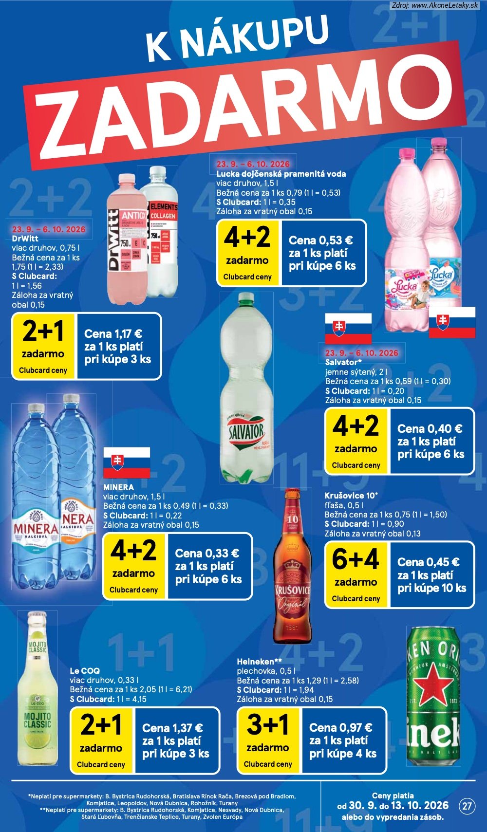 Leták Tesco (30. 9. - 6. 10. 2026) - strana 27 z 30