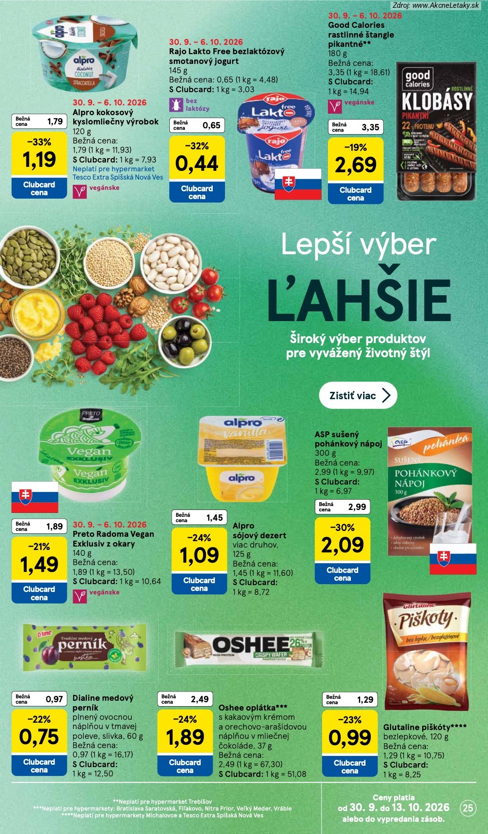 Strana 5 - leták Tesco (30. 9. - 6. 10. 2026)
