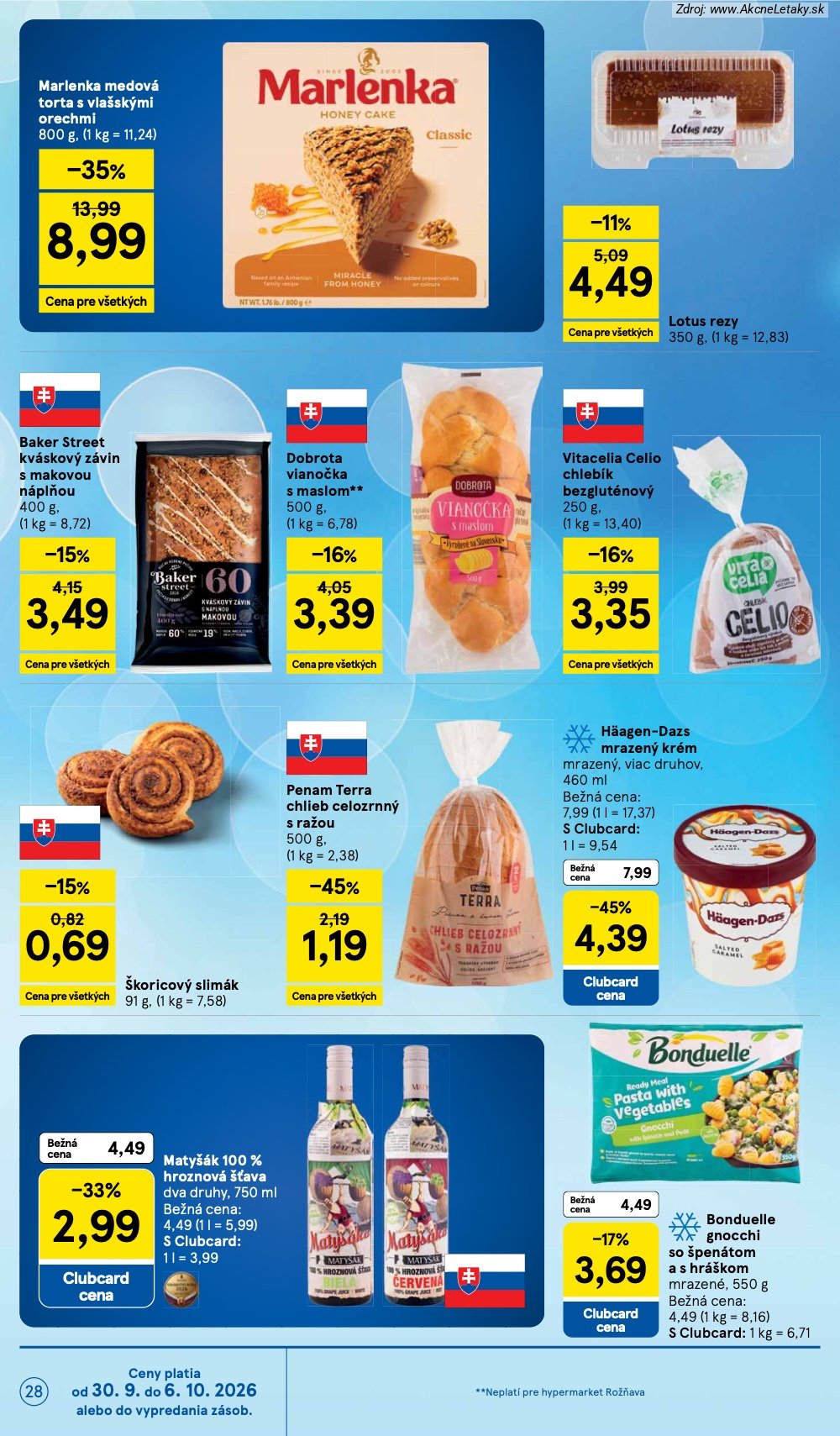 Strana 9 - leták Tesco (30. 9. - 6. 10. 2026)