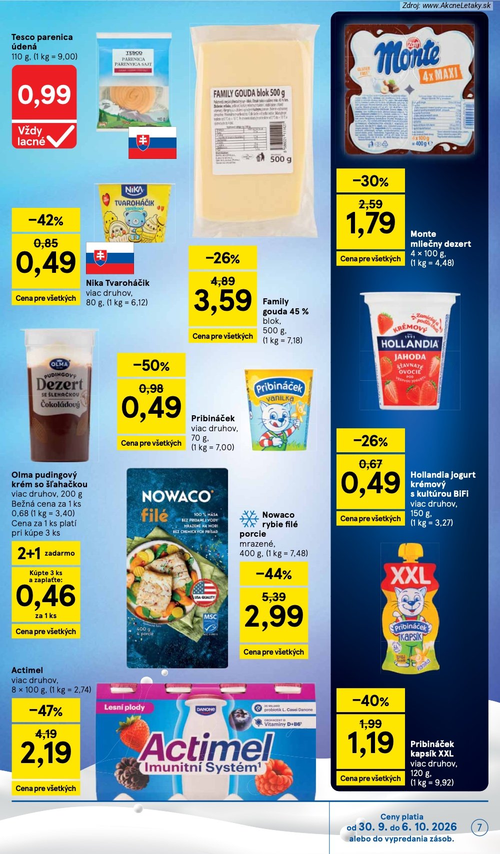 Strana 4 - leták Tesco (30. 9. - 6. 10. 2026)