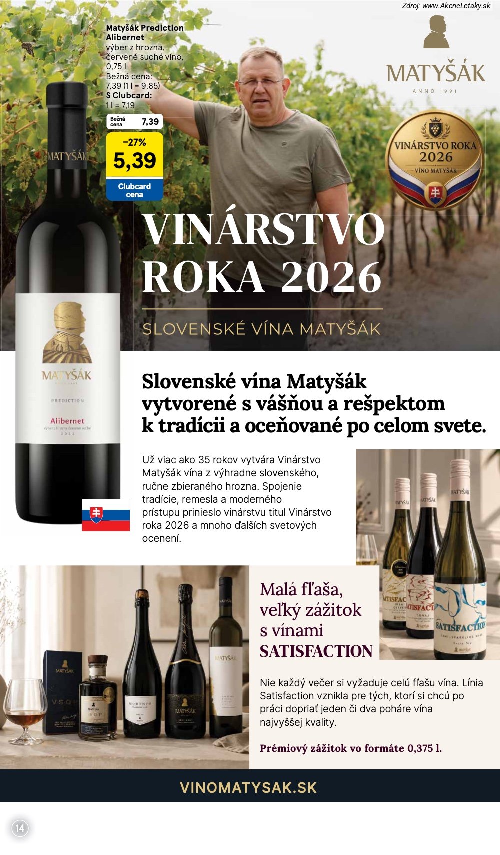 Leták Tesco (5. 10. - 2. 11. 2026) - strana 14 z 15