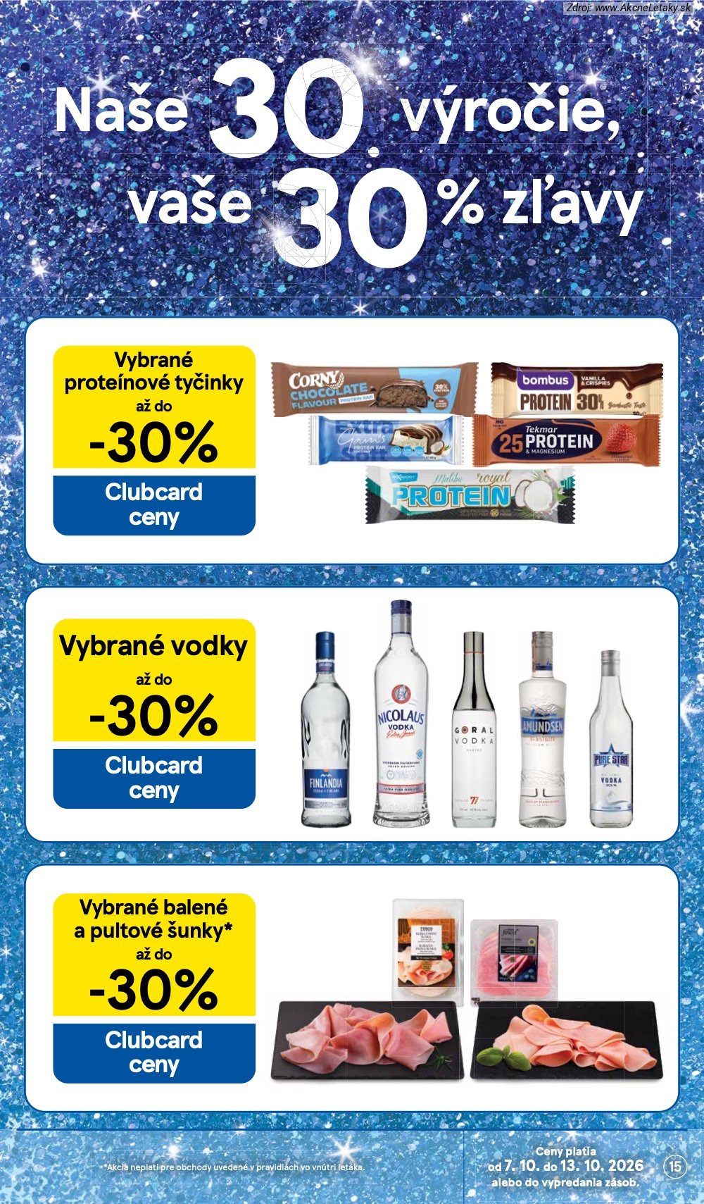 Leták Tesco (7. 10. - 13. 10. 2026) - strana 15 z 51