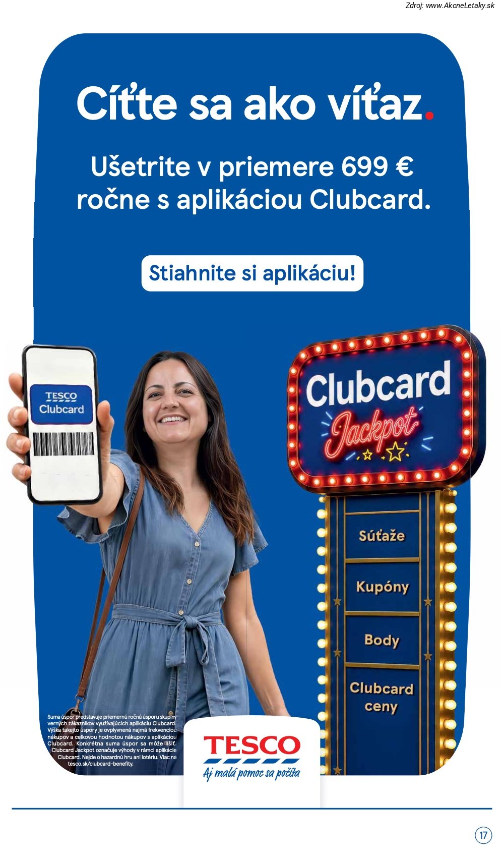Leták Tesco (7. 10. - 13. 10. 2026) - strana 17 z 51