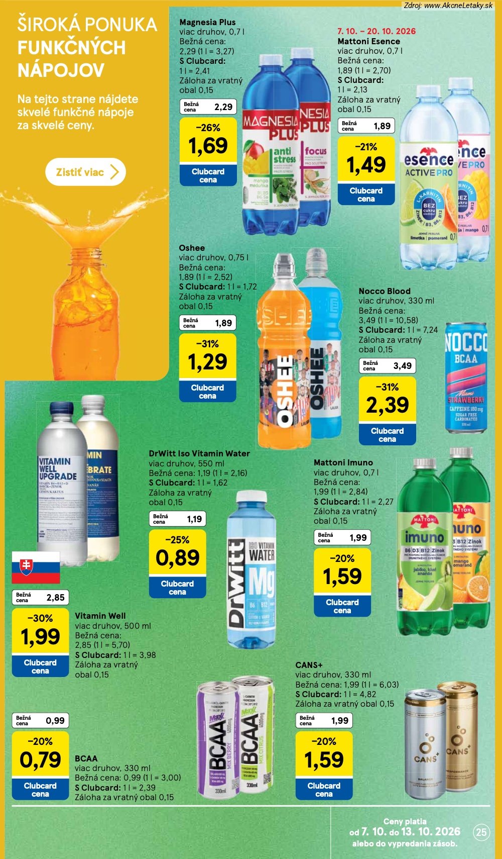 Leták Tesco (7. 10. - 13. 10. 2026) - strana 25 z 51