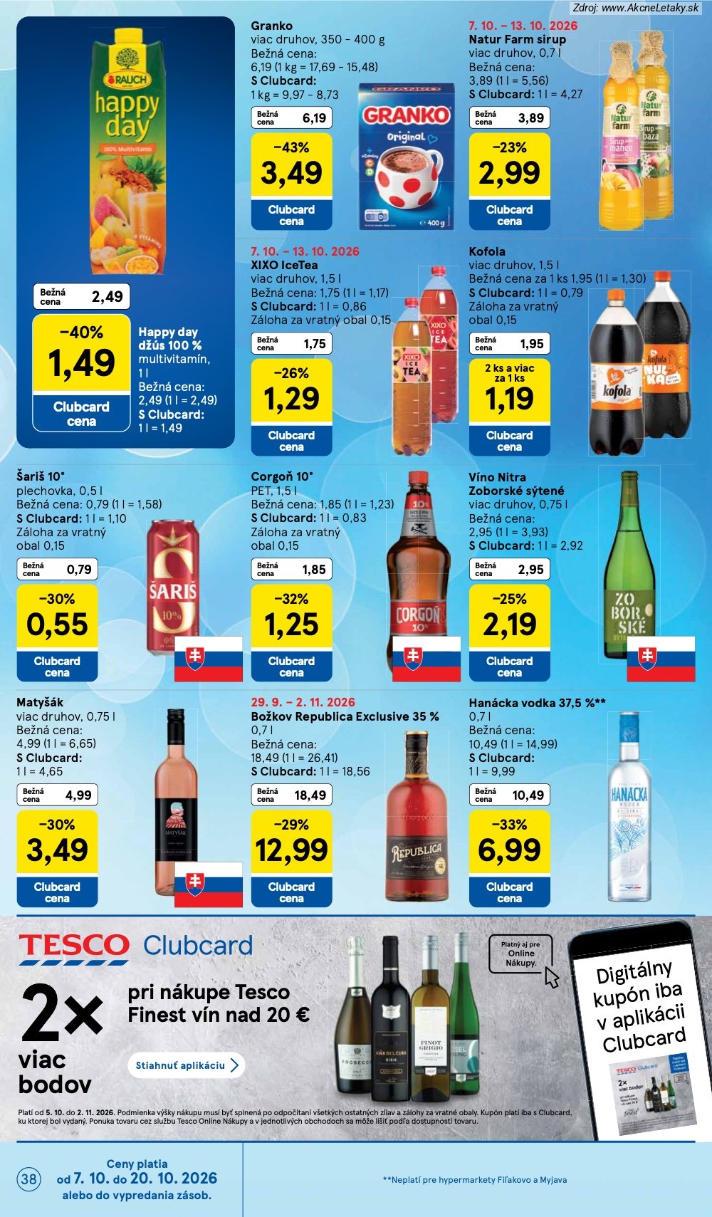 Leták Tesco - strana 38