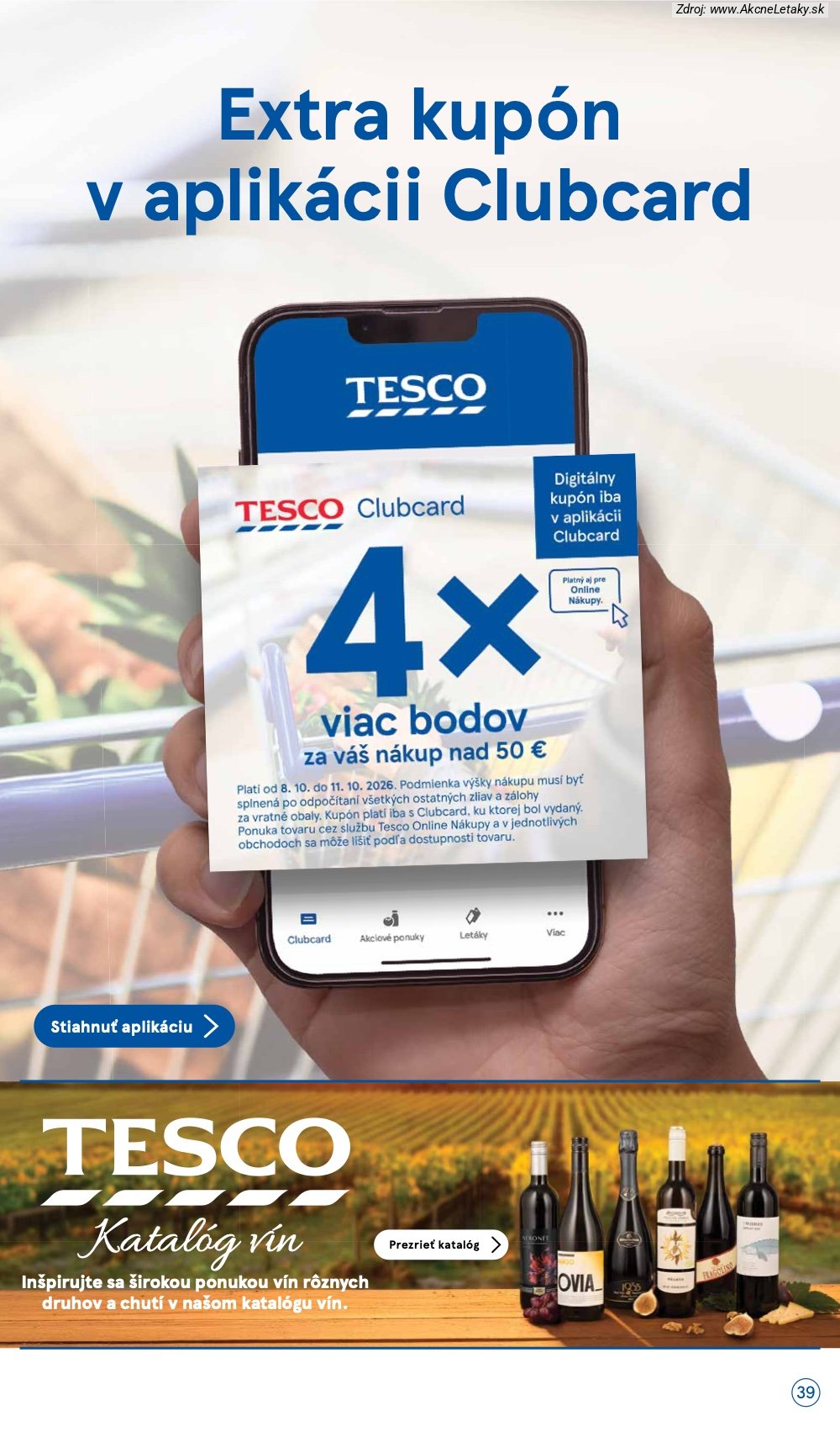 Leták Tesco - strana 39