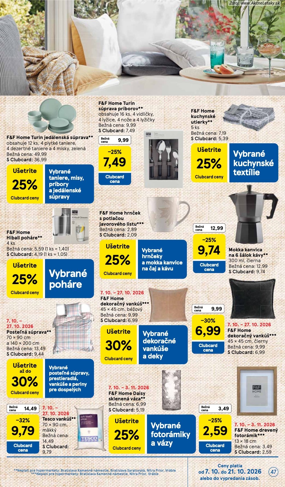 Leták Tesco - strana 47