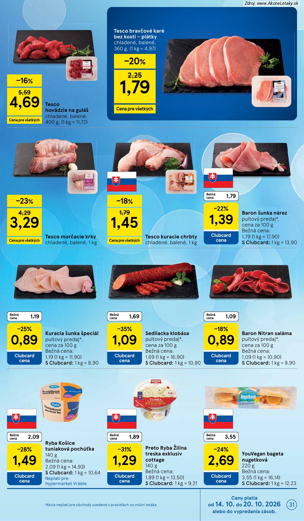 Leták Tesco - strana 31