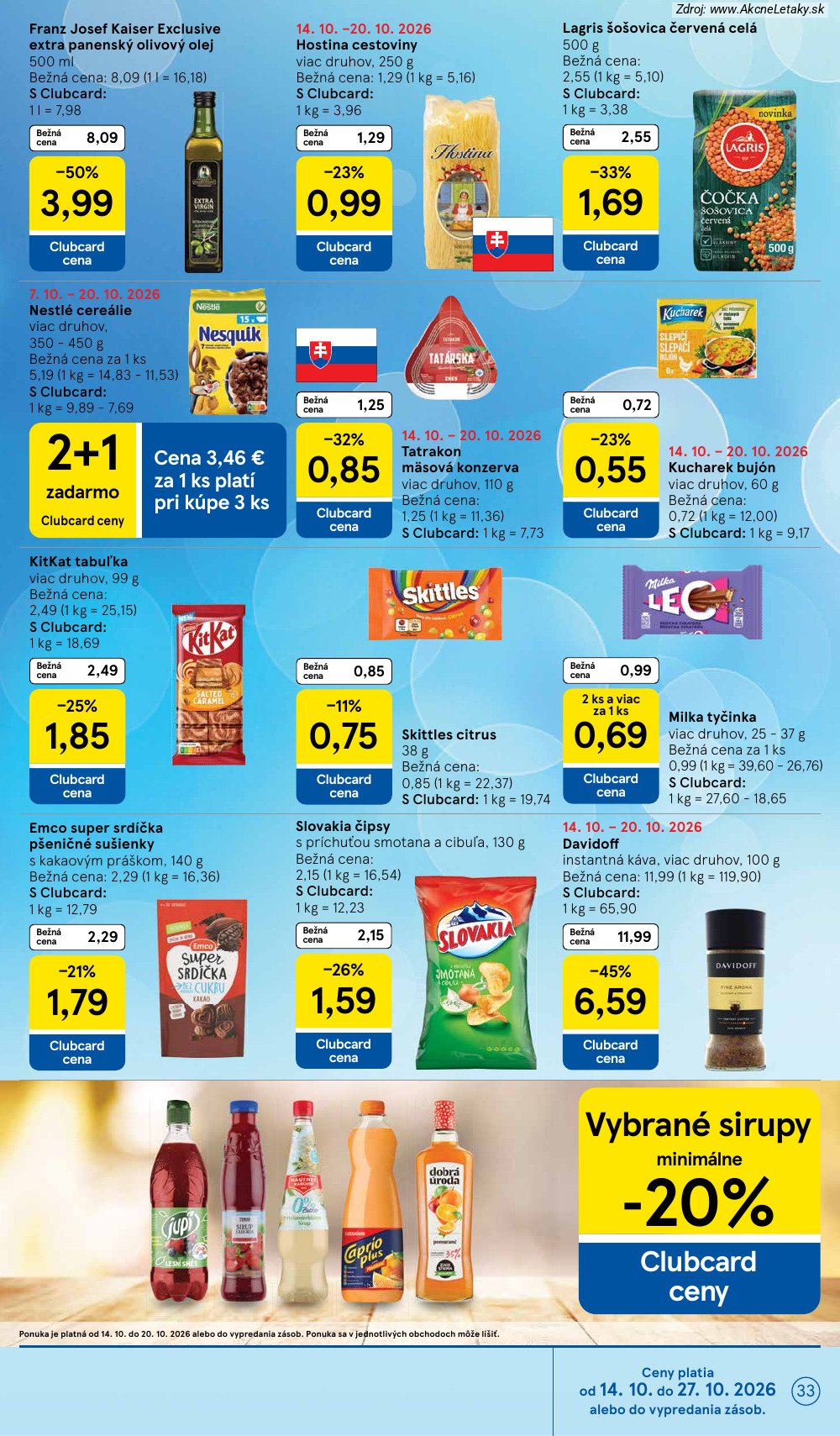 Leták Tesco - strana 33