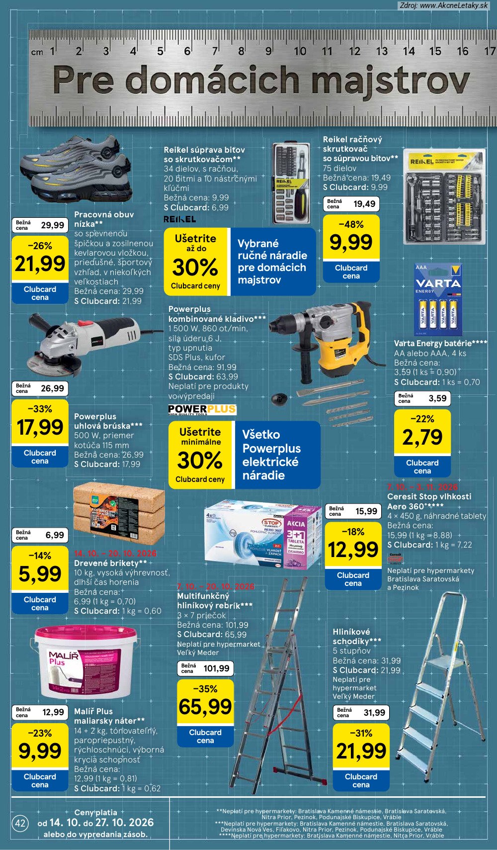Leták Tesco - strana 42