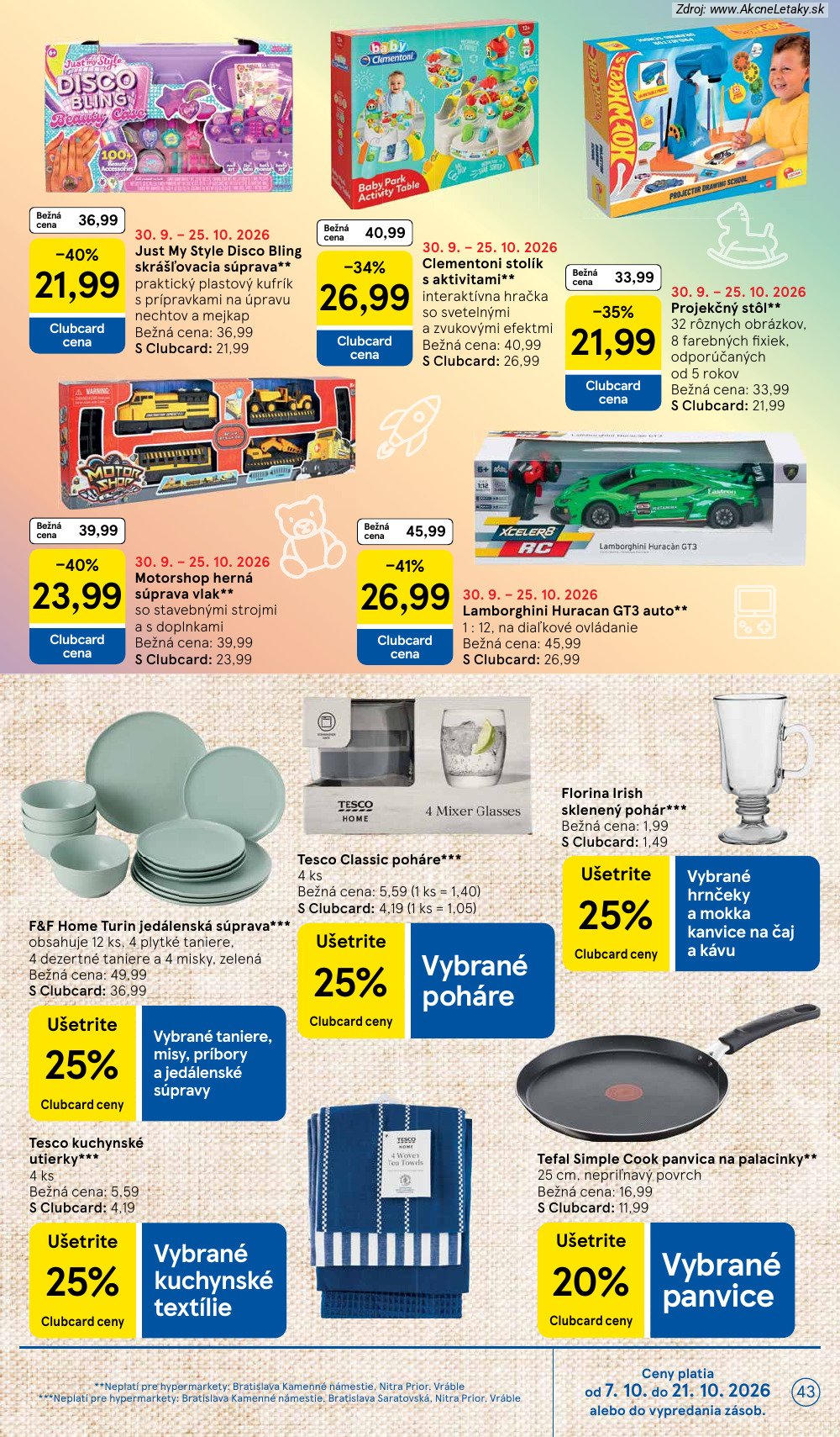 Leták Tesco - strana 43