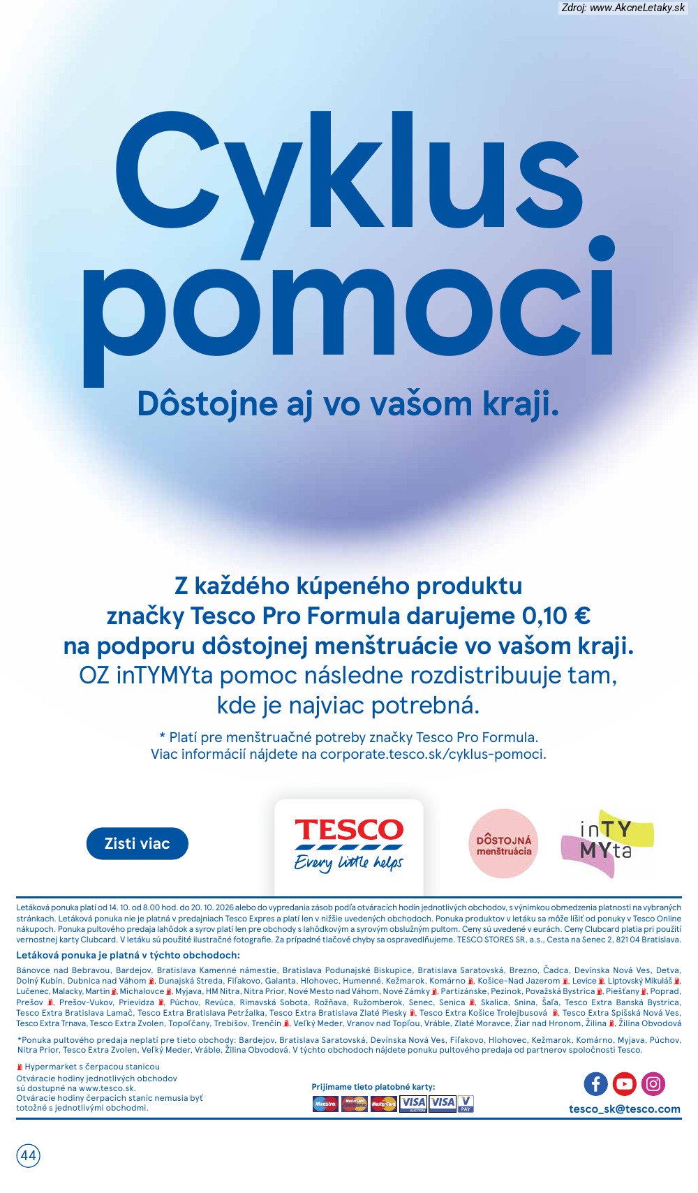 Leták Tesco - strana 44