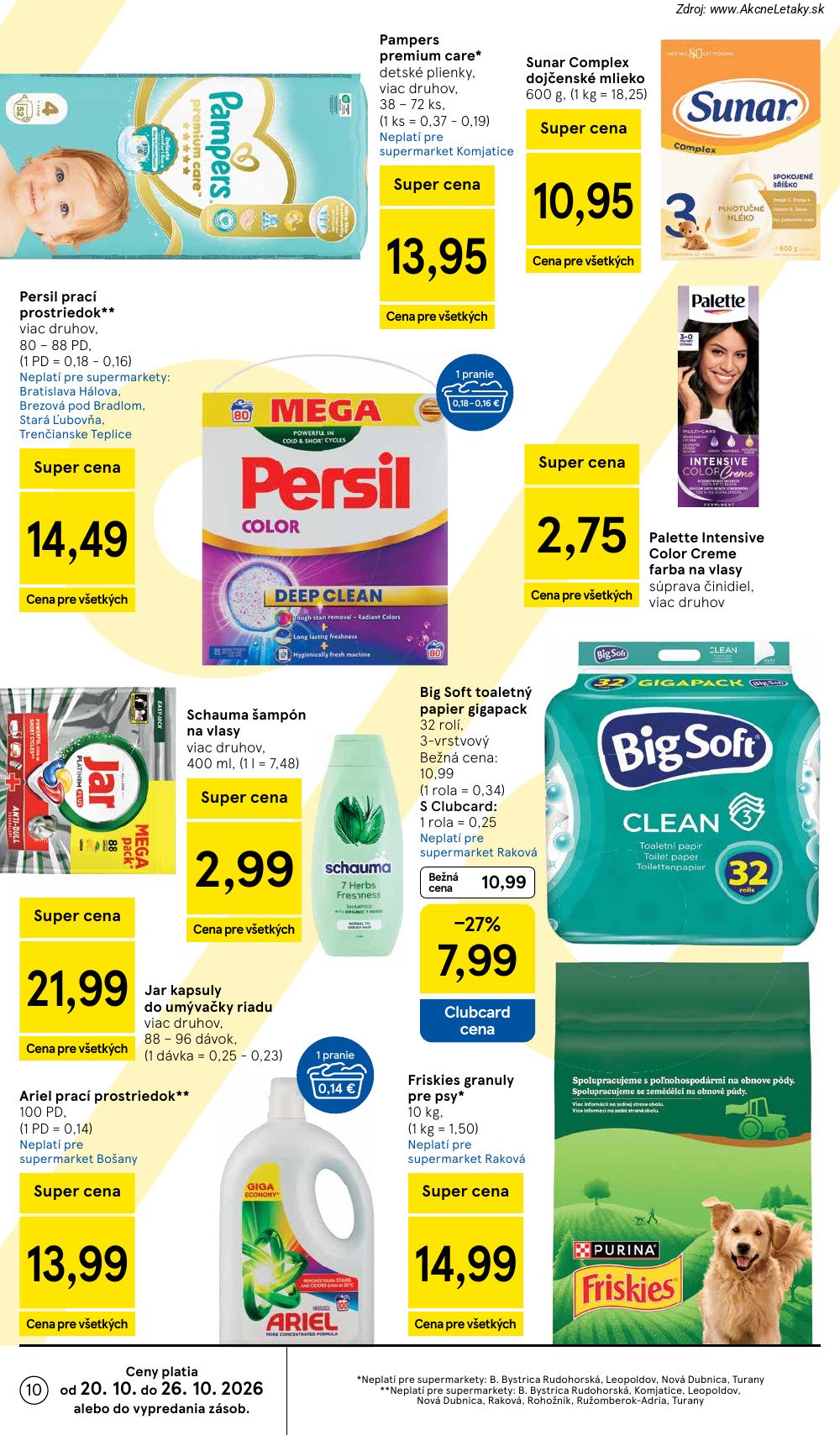 Leták Tesco (21. 10. - 27. 10. 2026) - strana 10 z 26