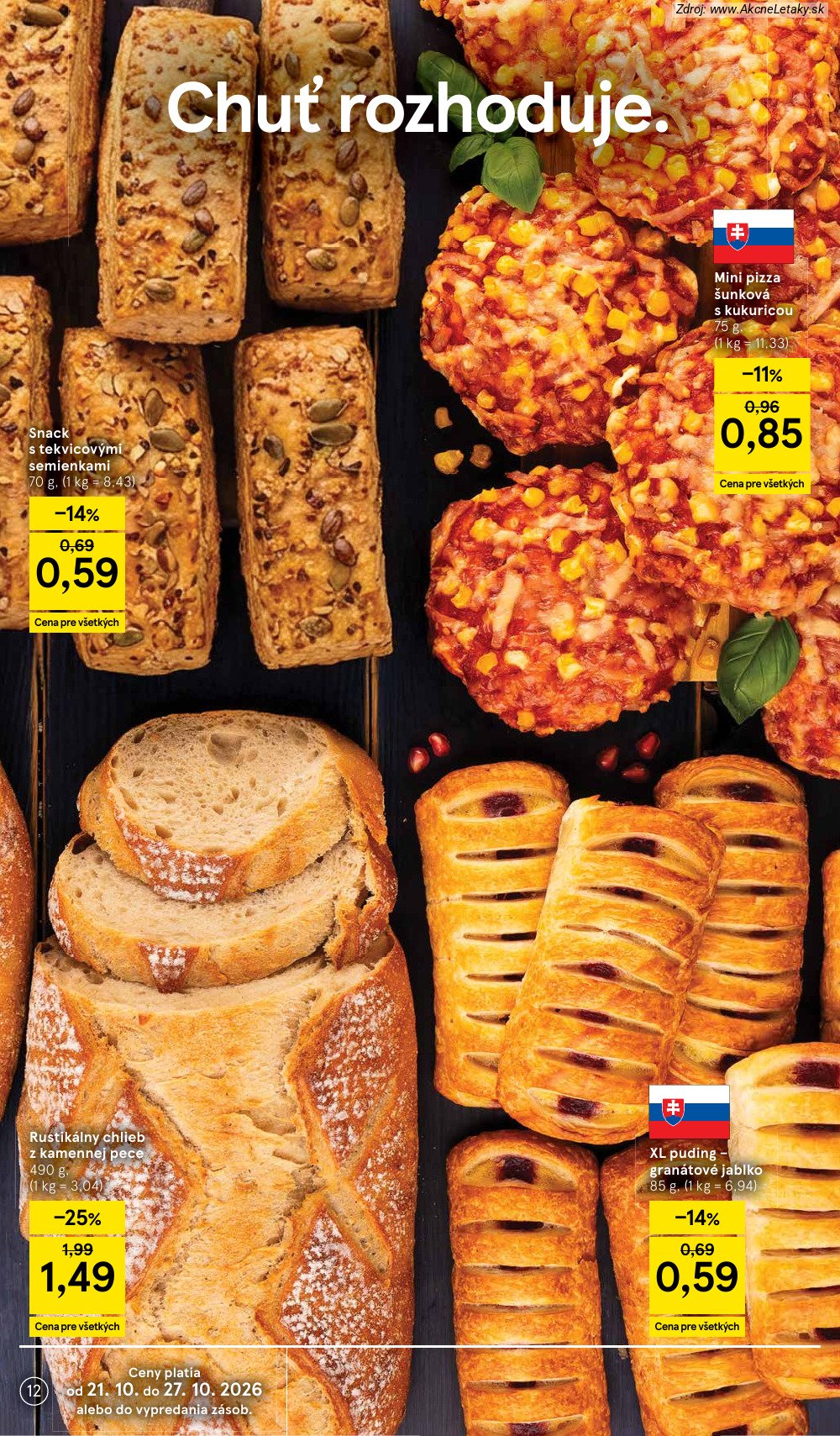 Leták Tesco (21. 10. - 27. 10. 2026) - strana 12 z 26