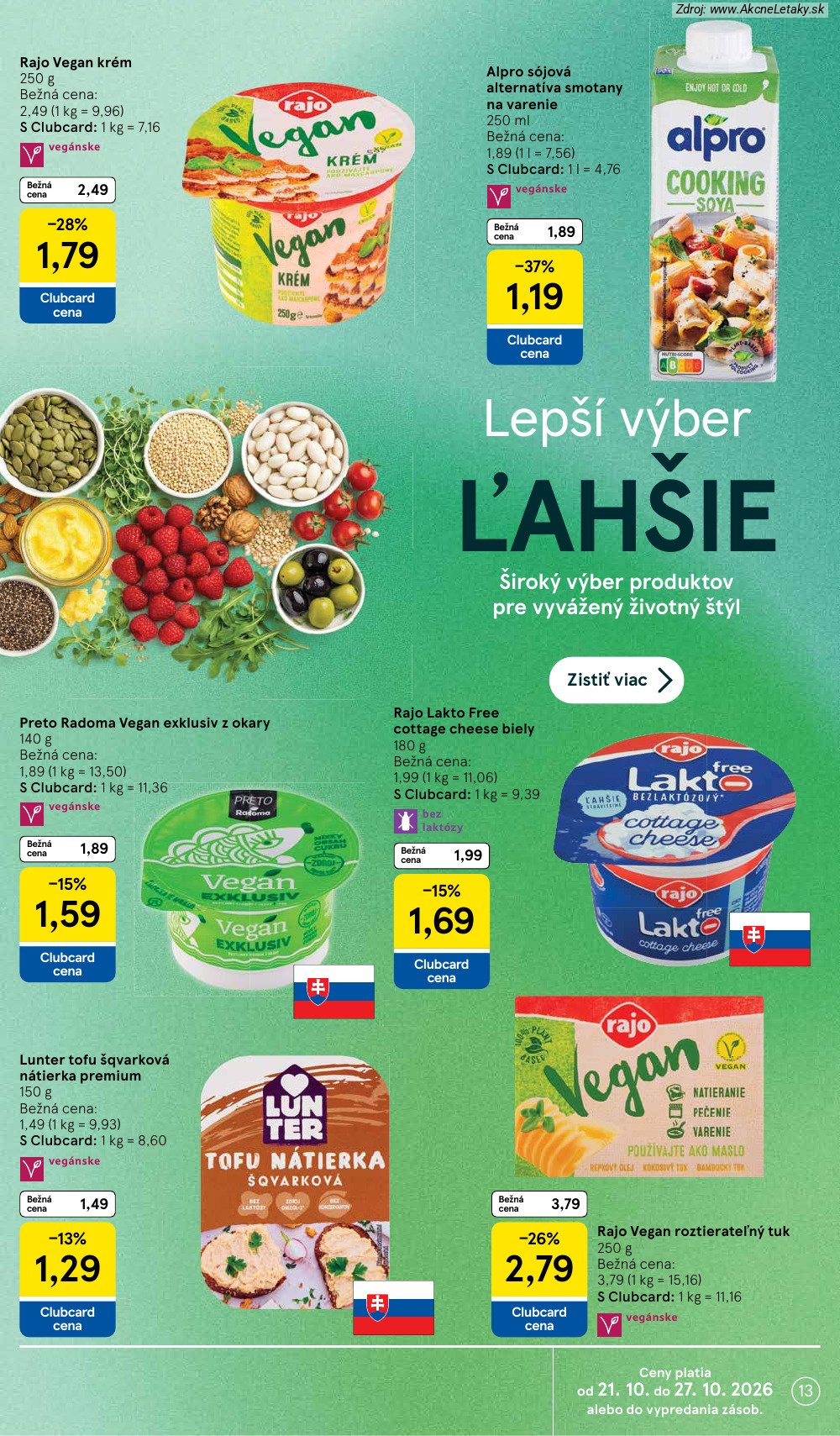 Leták Tesco (21. 10. - 27. 10. 2026) - strana 13 z 26