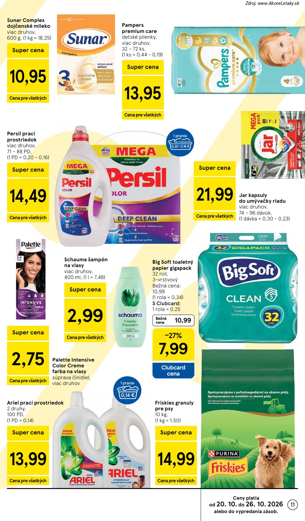 Leták Tesco (21. 10. - 27. 10. 2026) - strana 11 z 42