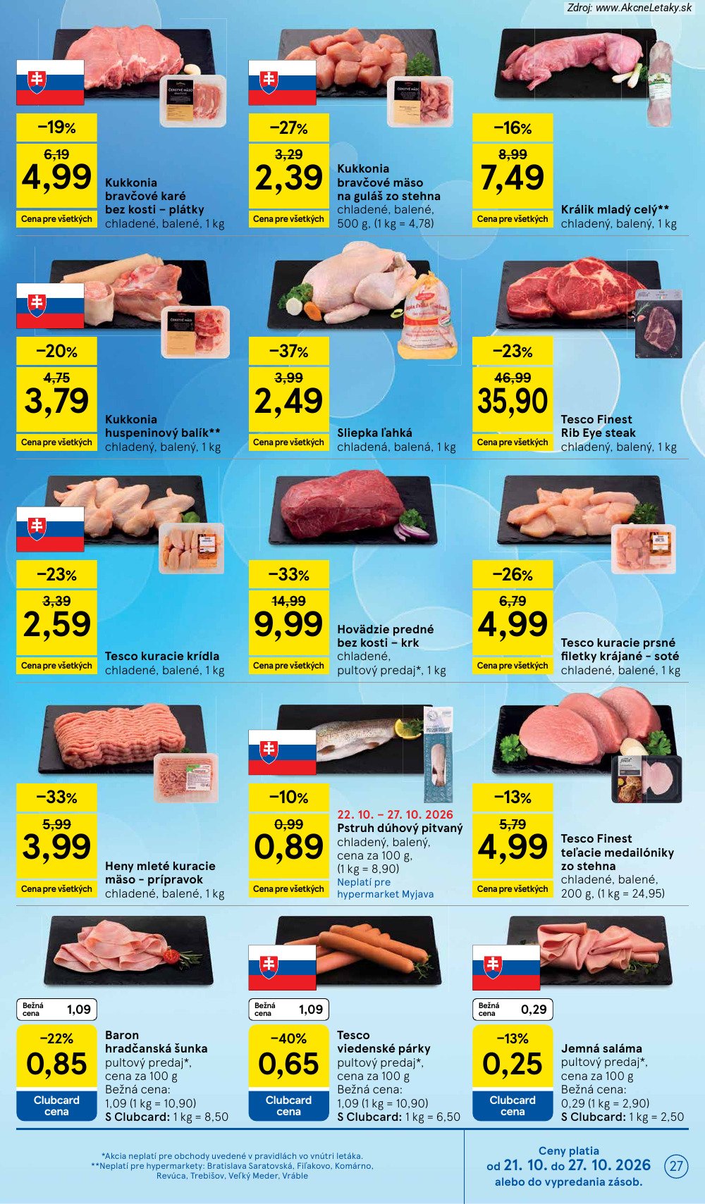 Leták Tesco - strana 27