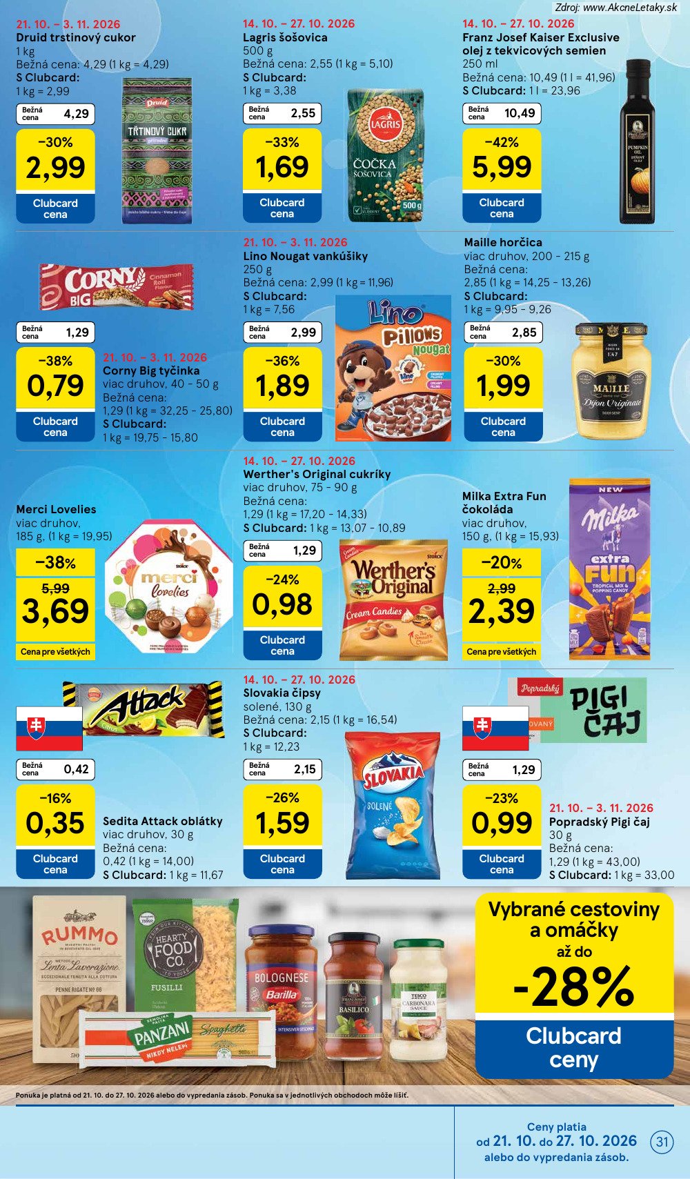Leták Tesco - strana 31