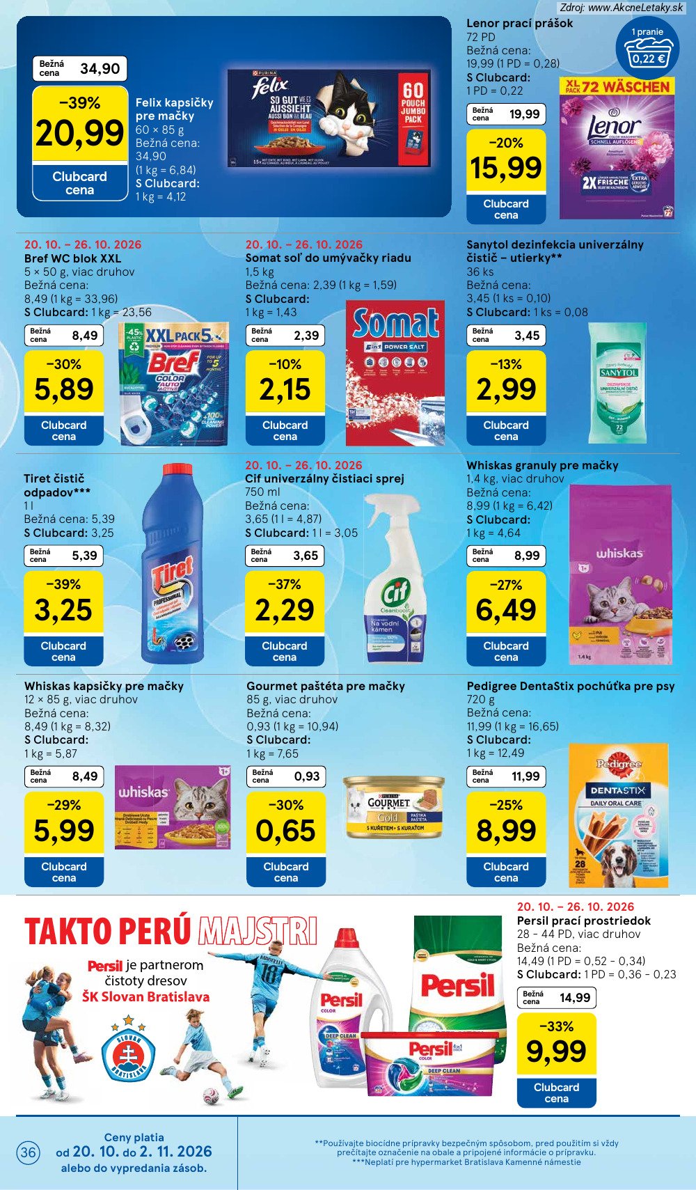 Leták Tesco - strana 36