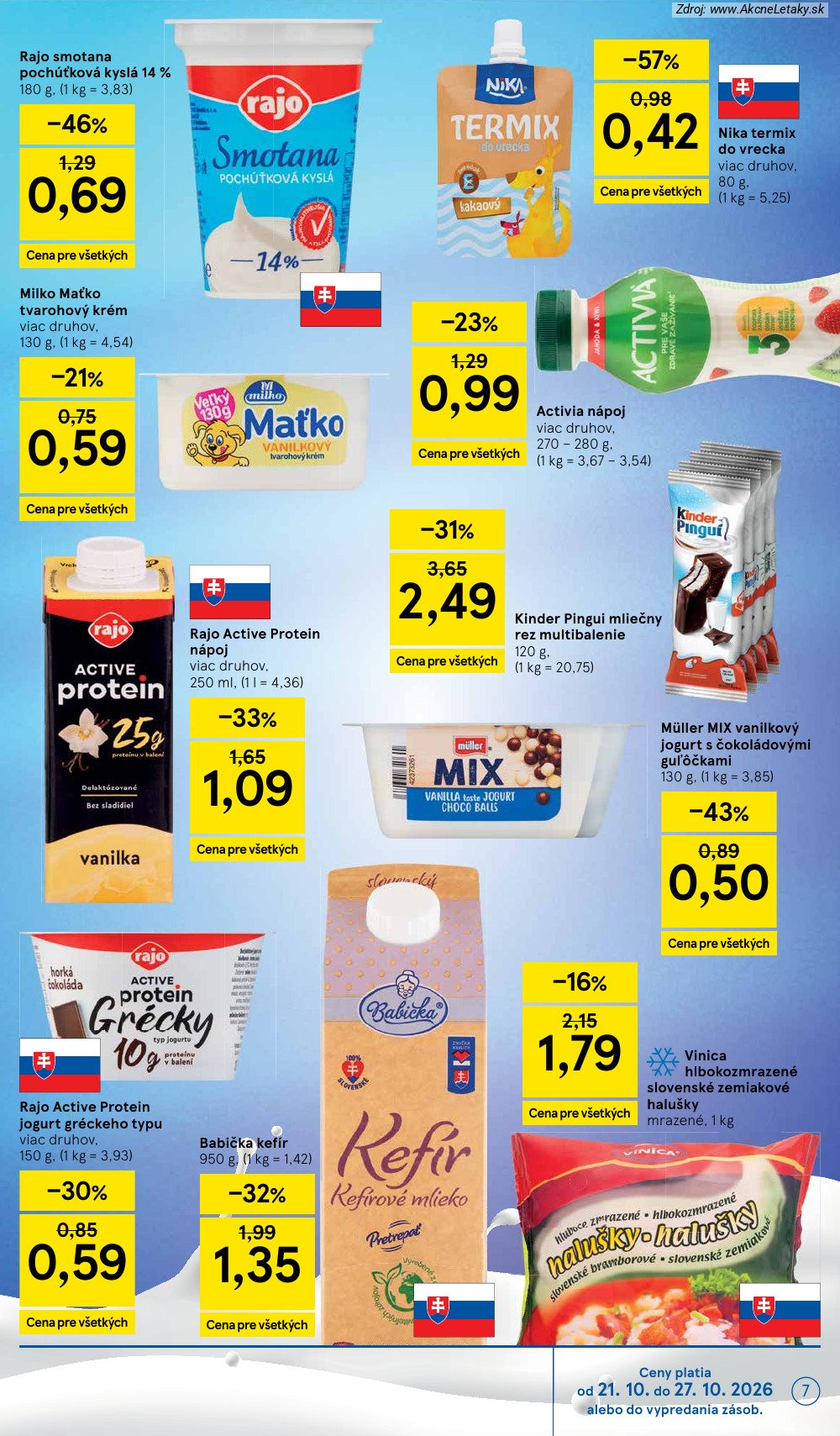 Leták Tesco (21. 10. - 27. 10. 2026) - strana 7 z 42