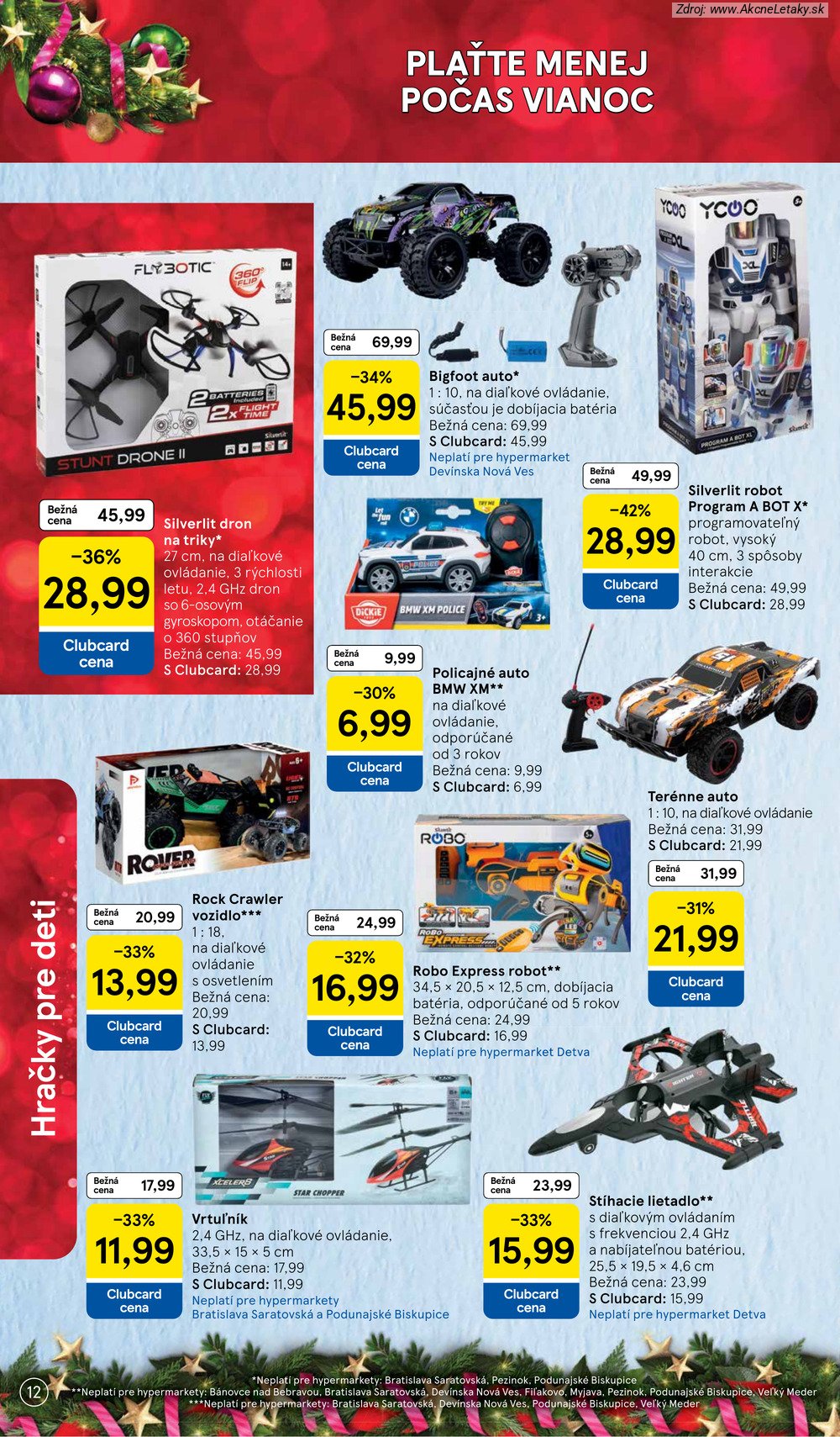 Leták Tesco (26. 10. - 16. 11. 2026) - strana 12 z 36