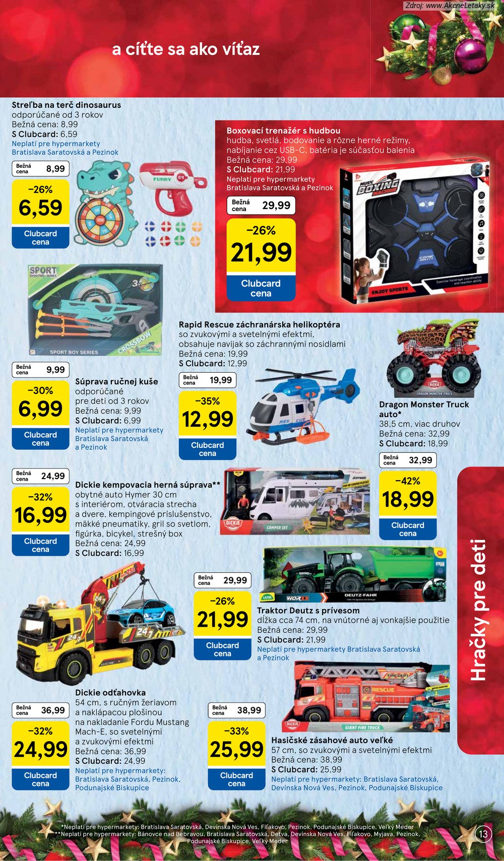 Leták Tesco (26. 10. - 16. 11. 2026) - strana 13 z 36