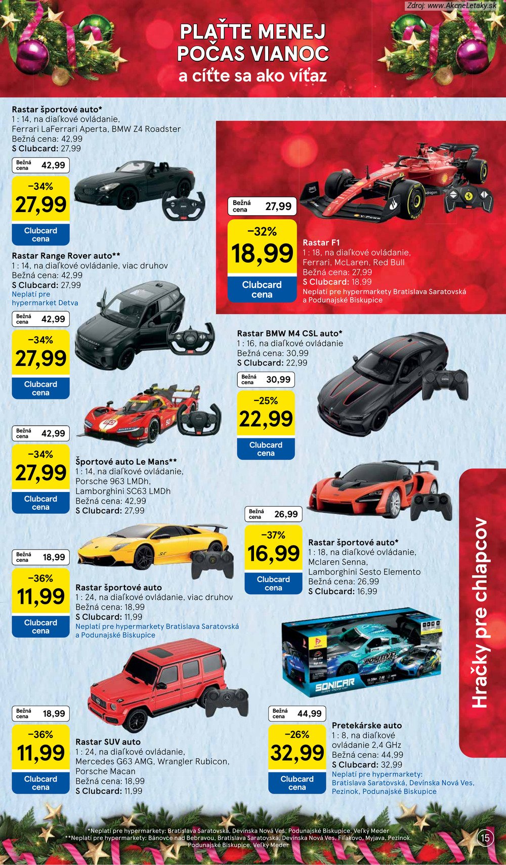 Leták Tesco (26. 10. - 16. 11. 2026) - strana 15 z 36