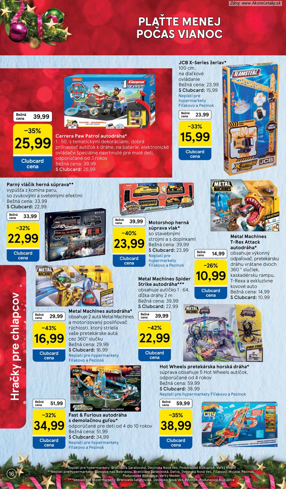 Leták Tesco (26. 10. - 16. 11. 2026) - strana 16 z 36