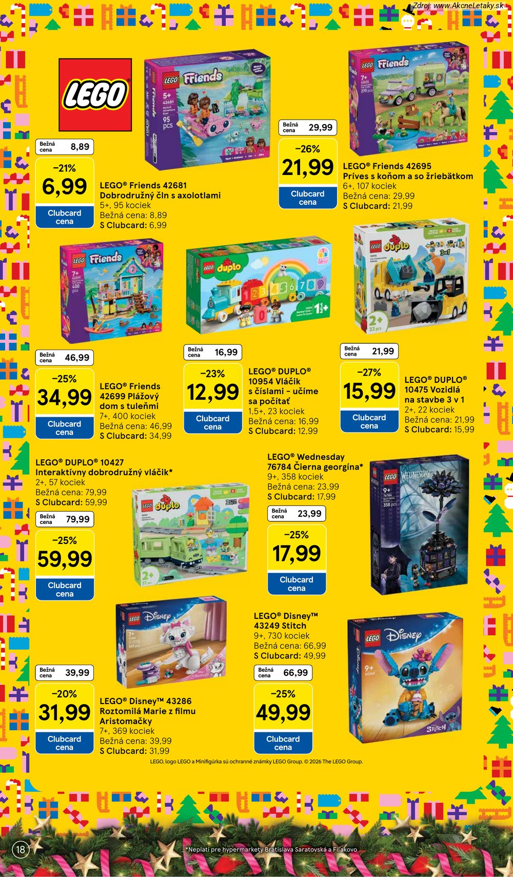 Leták Tesco (26. 10. - 16. 11. 2026) - strana 18 z 36