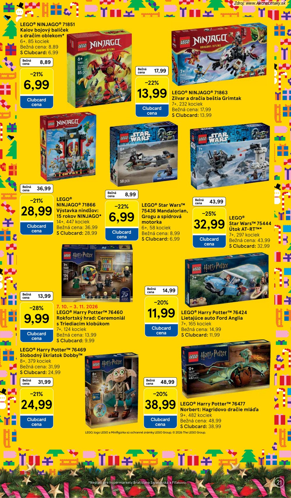 Leták Tesco (26. 10. - 16. 11. 2026) - strana 21 z 36