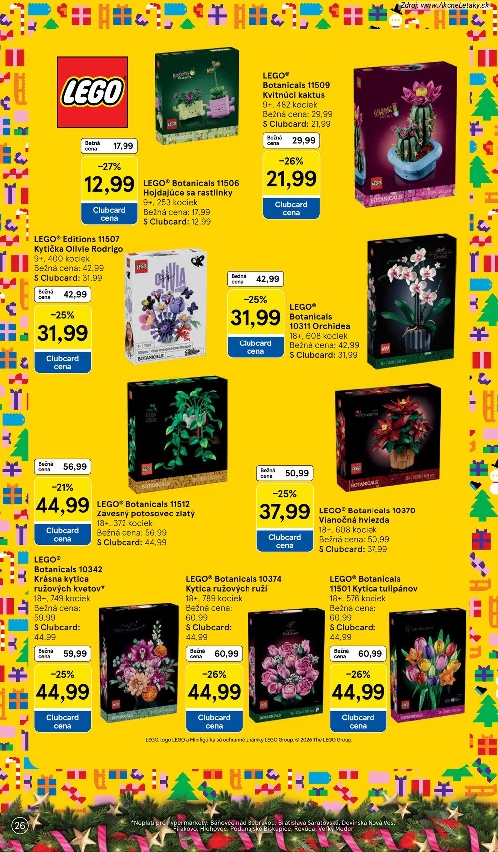 Leták Tesco (26. 10. - 16. 11. 2026) - strana 26 z 36