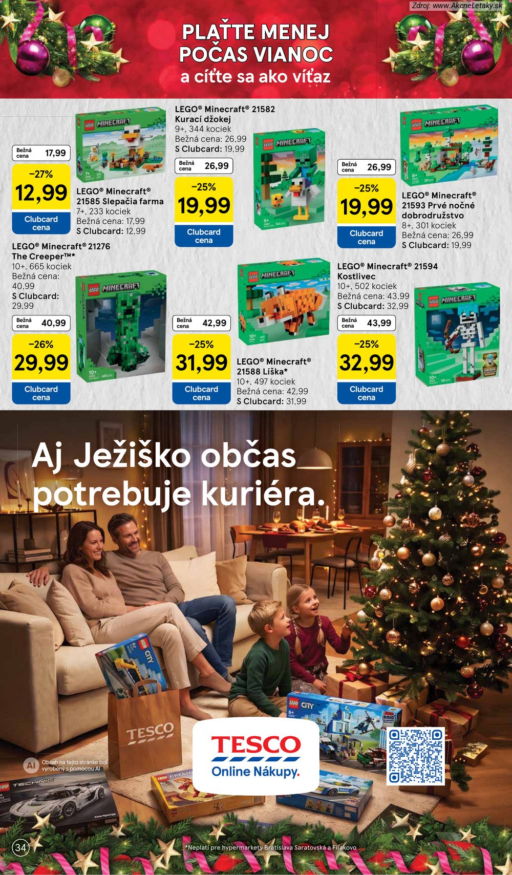 Leták Tesco (26. 10. - 16. 11. 2026) - strana 34 z 36