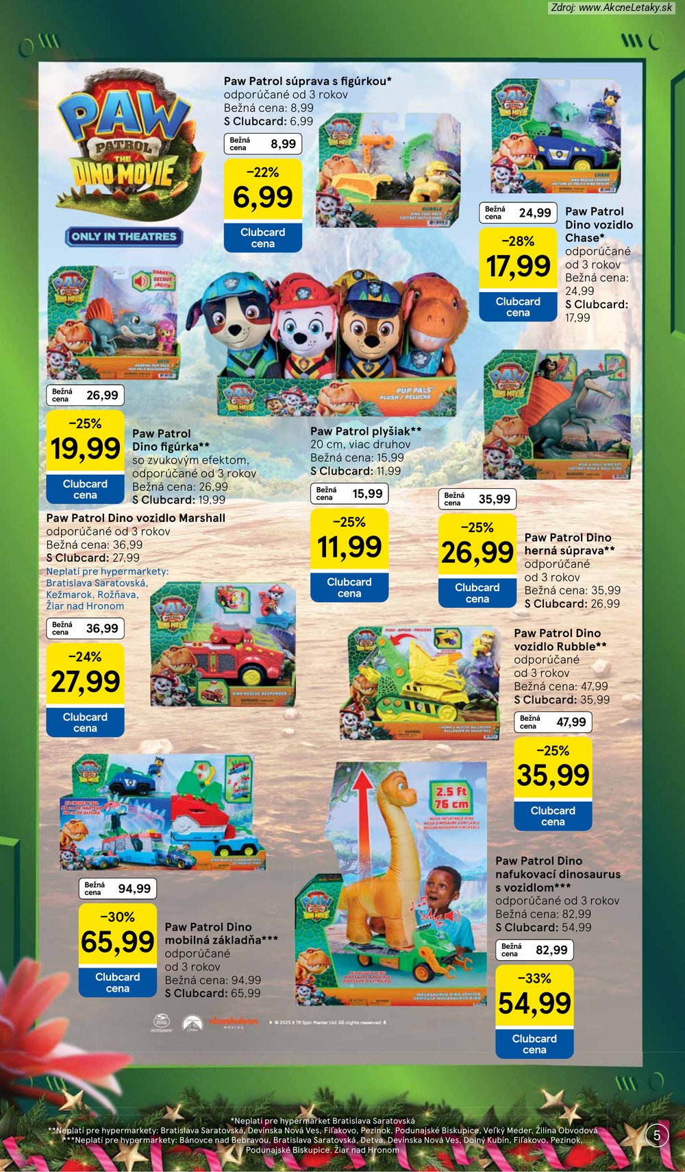 Leták Tesco (26. 10. - 16. 11. 2026) - strana 5 z 36