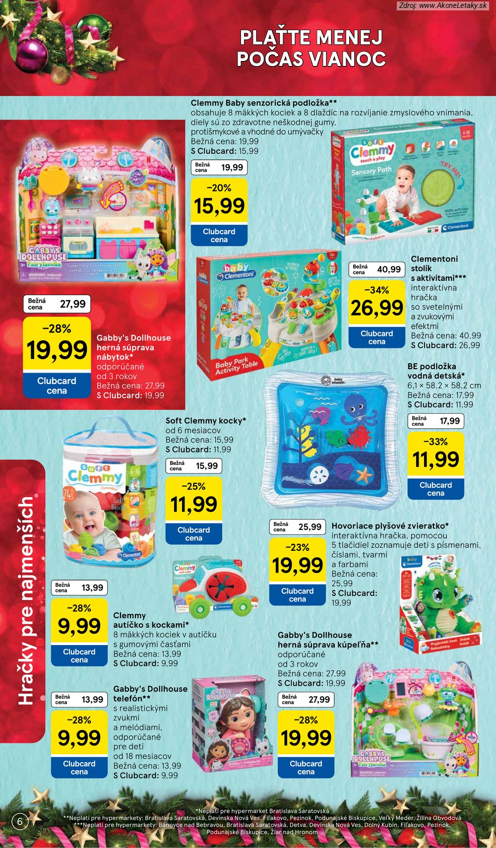 Leták Tesco (26. 10. - 16. 11. 2026) - strana 6 z 36