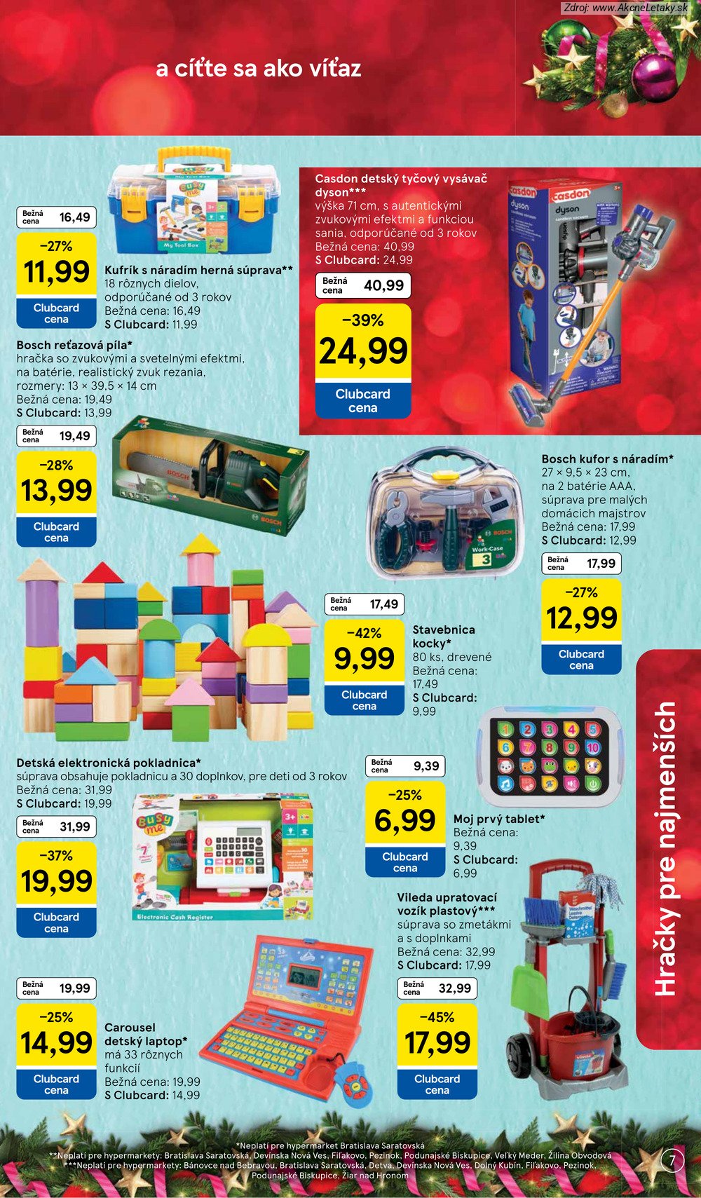 Leták Tesco (26. 10. - 16. 11. 2026) - strana 7 z 36