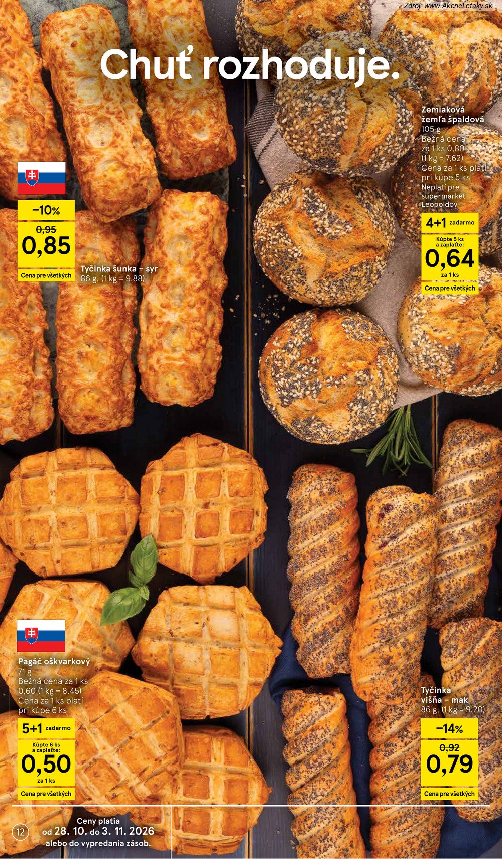 Leták Tesco (28. 10. - 3. 11. 2026) - strana 12 z 25