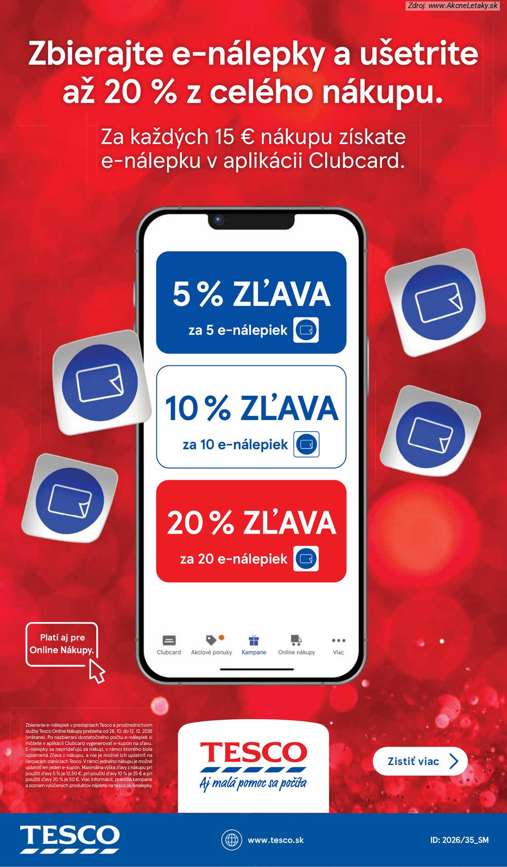 Leták Tesco (28. 10. - 3. 11. 2026) - strana 25 z 25
