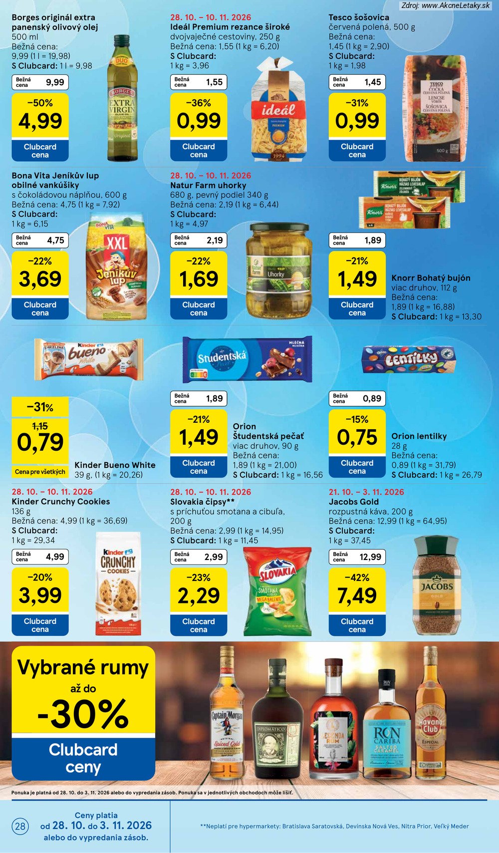 Leták Tesco - strana 28