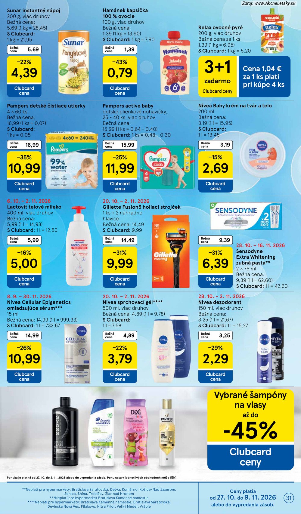 Leták Tesco - strana 31