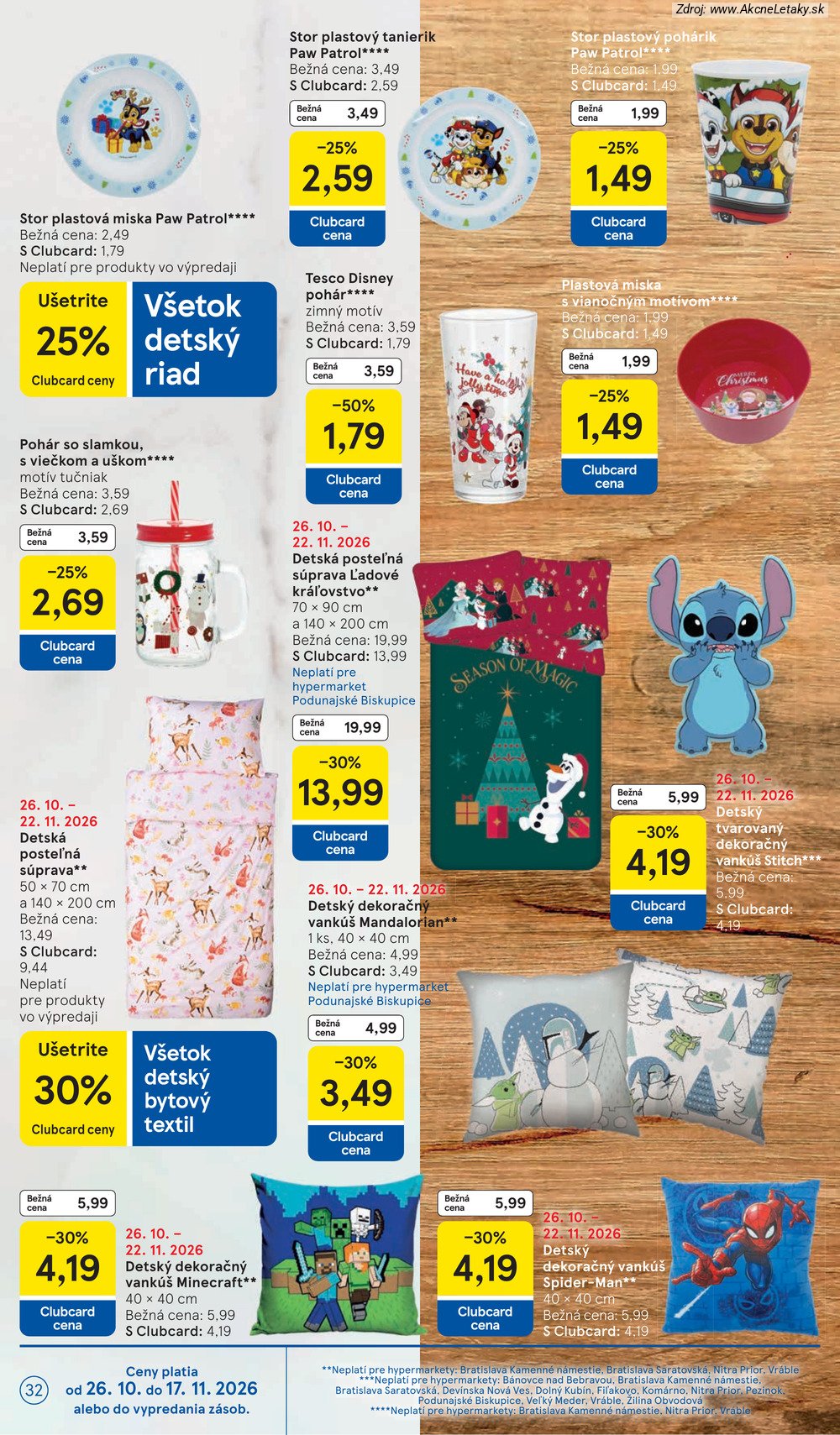 Leták Tesco - strana 32