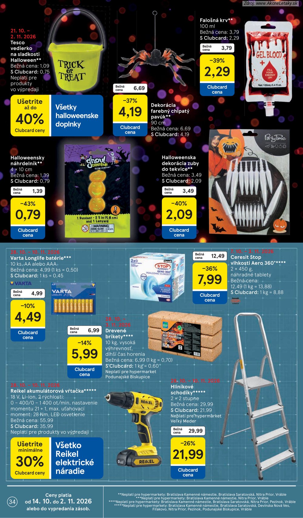 Leták Tesco - strana 34