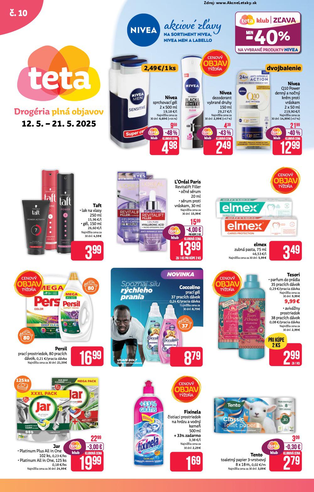 Leták TETA (12. 5. - 21. 5. 2025) - strana 1 z 16